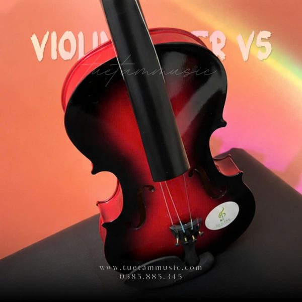 Đàn Violin Saiger V5 màu nâu đỏ